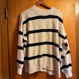 Striped Knit Sweater from American Eagle
